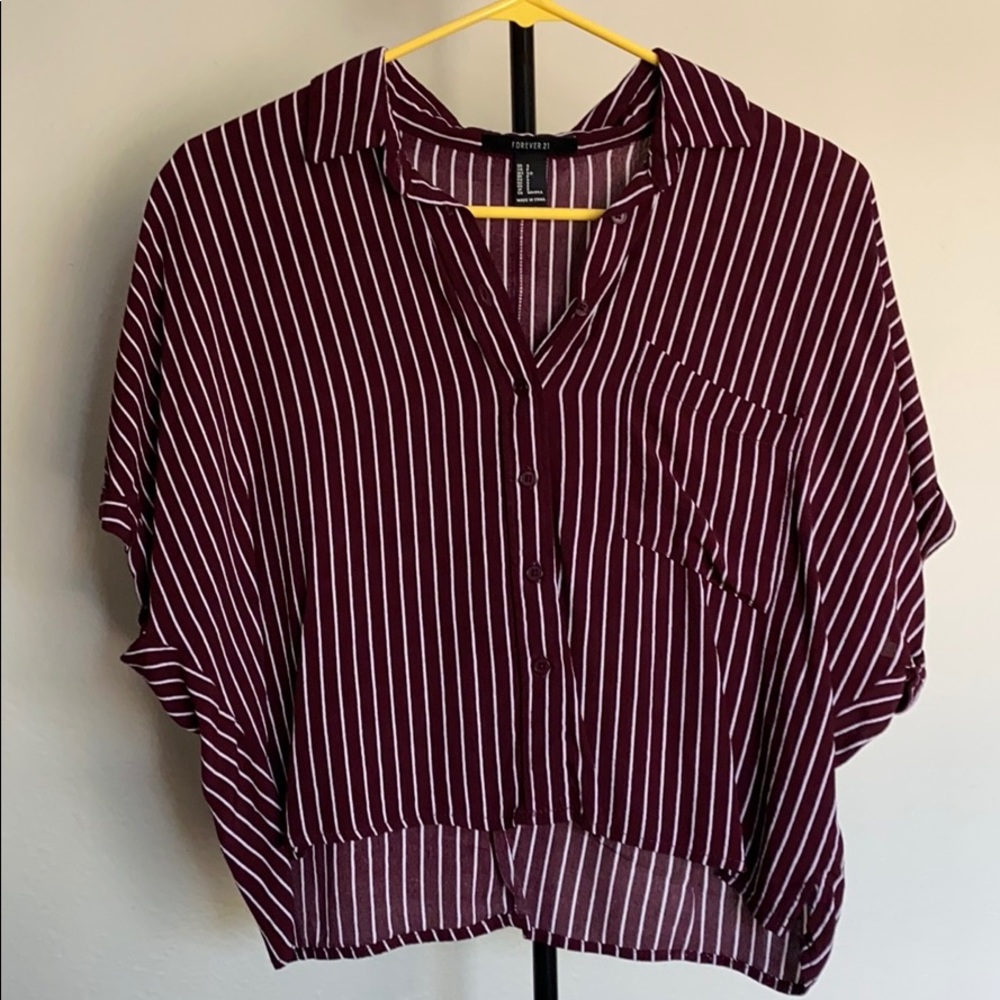 Cuff sleeve top